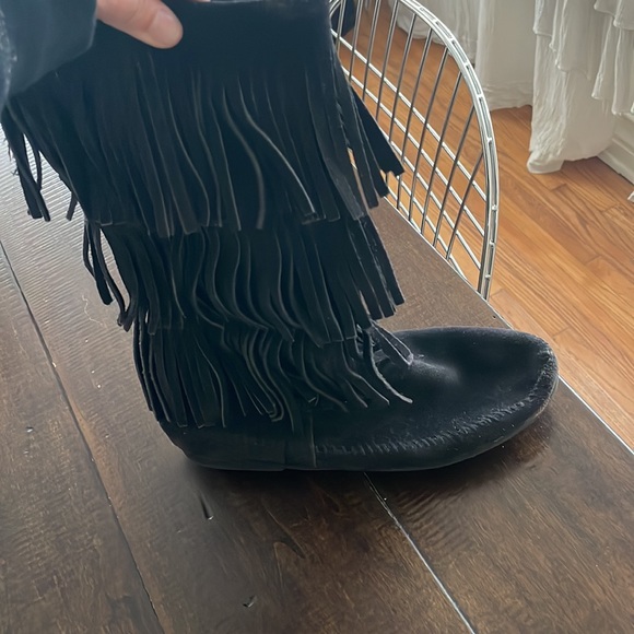 Suede boots - Picture 2 of 8